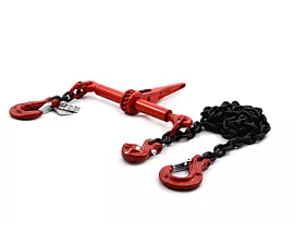 Sjorketting + spanner - 1-delig - G8 Sjorketting met kettingspanner - 1-delig - 8mm - 4000kg - 3m - G8 - Standaard