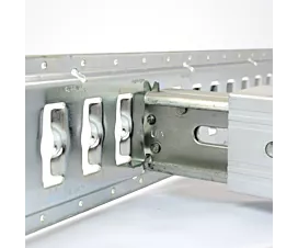 Bevestigingsrails & Toebehoren Vloerbalk voor bevestigingsrail - 2336-2616mm - 1T (Aluminium)