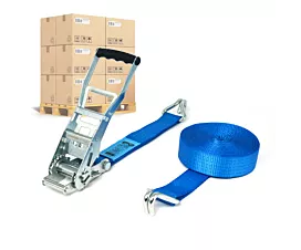 Pallet spanbanden 50mm Pallet ERGO 5T - 10m - 50mm - 2-delig - STF500 - Blauw - 192st.